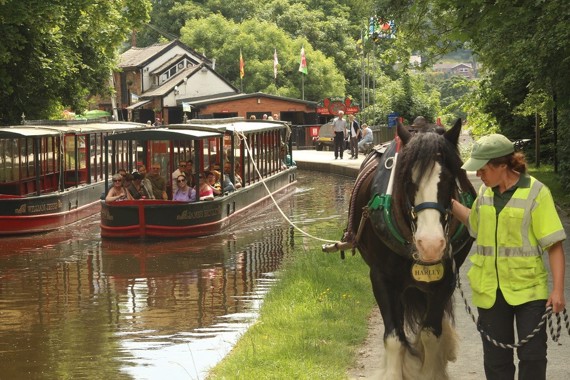 Llandudno and Horse Drawn Boat